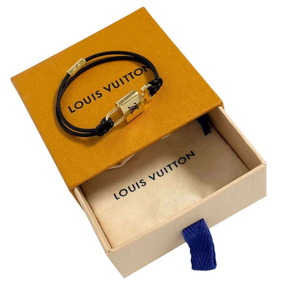 LOUIS VUITTON Black Charm Bracelet - Picture 10 of 10